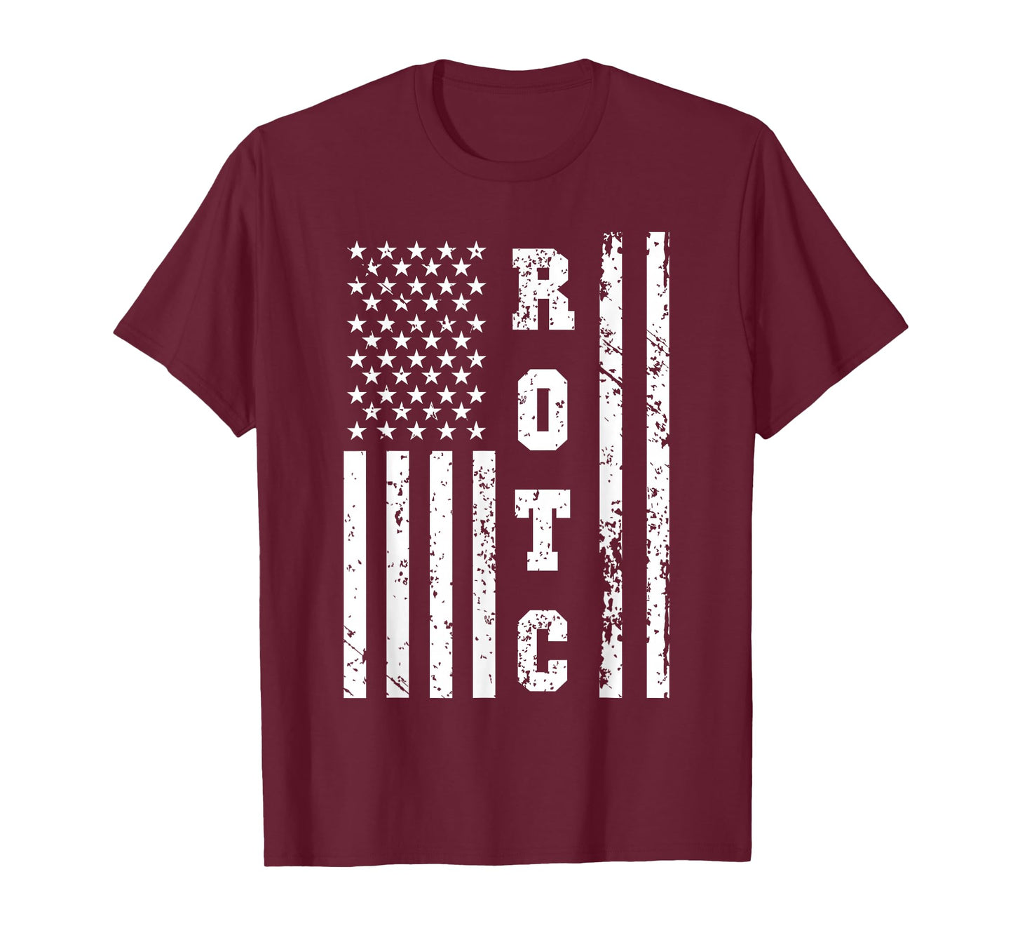 ROTC United States ROT Corps w US Flag T-Shirt