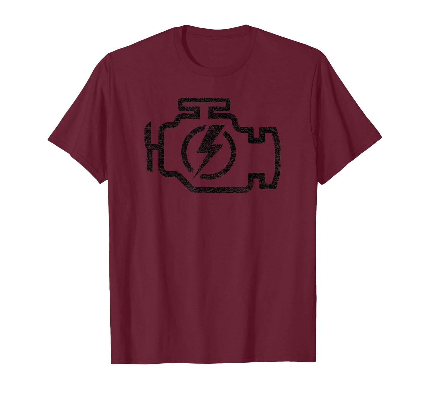 CHECK ENGINE LIGHT CEL FUN AUTO CAR MECHANIC REPAIR TEES T-Shirt