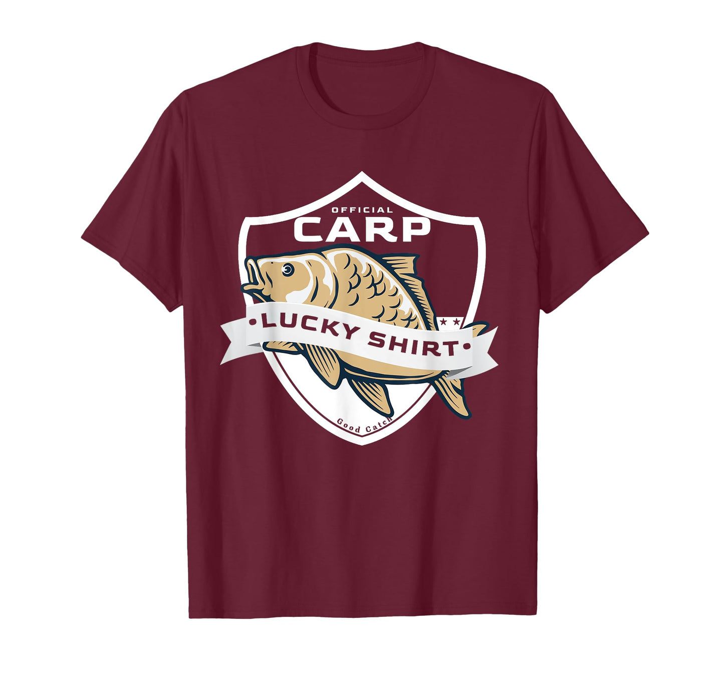 Carp Lucky Shirt Funny Fishing Accessories to Carp Fishing T-Shirt