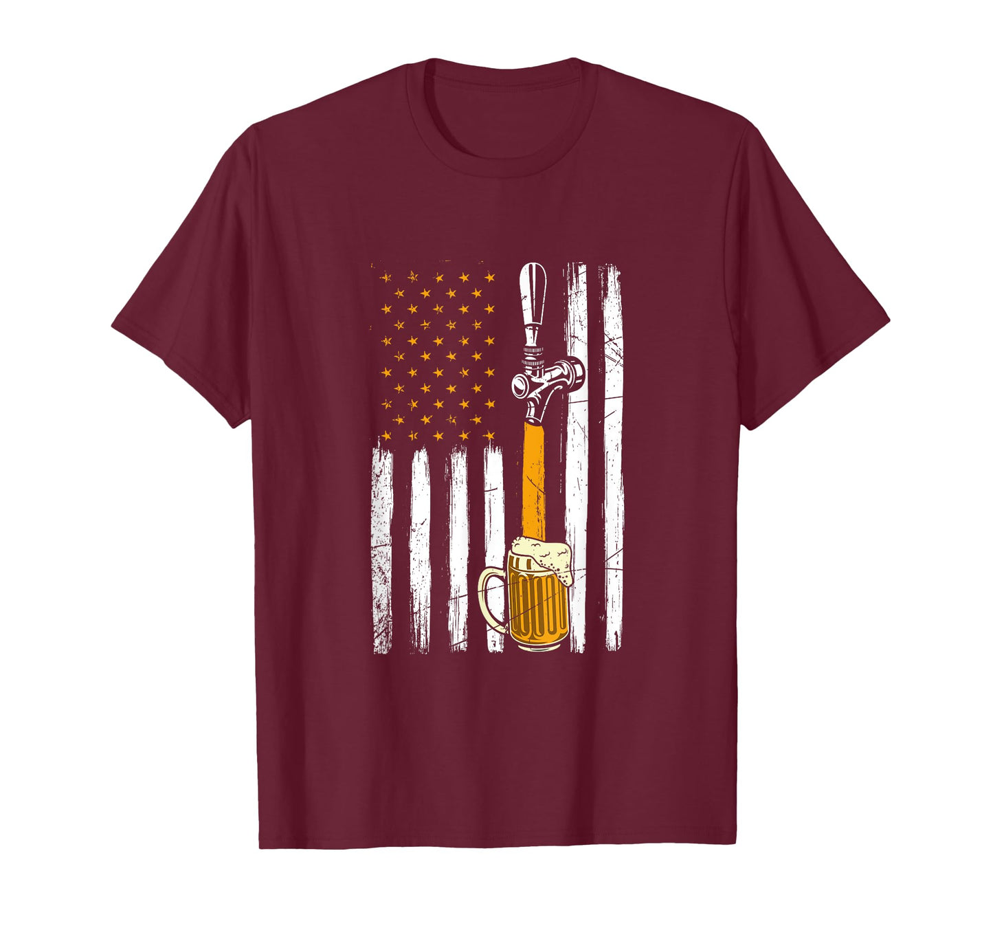 American Beer Brewer Drinking Craft Beer T-Shirt