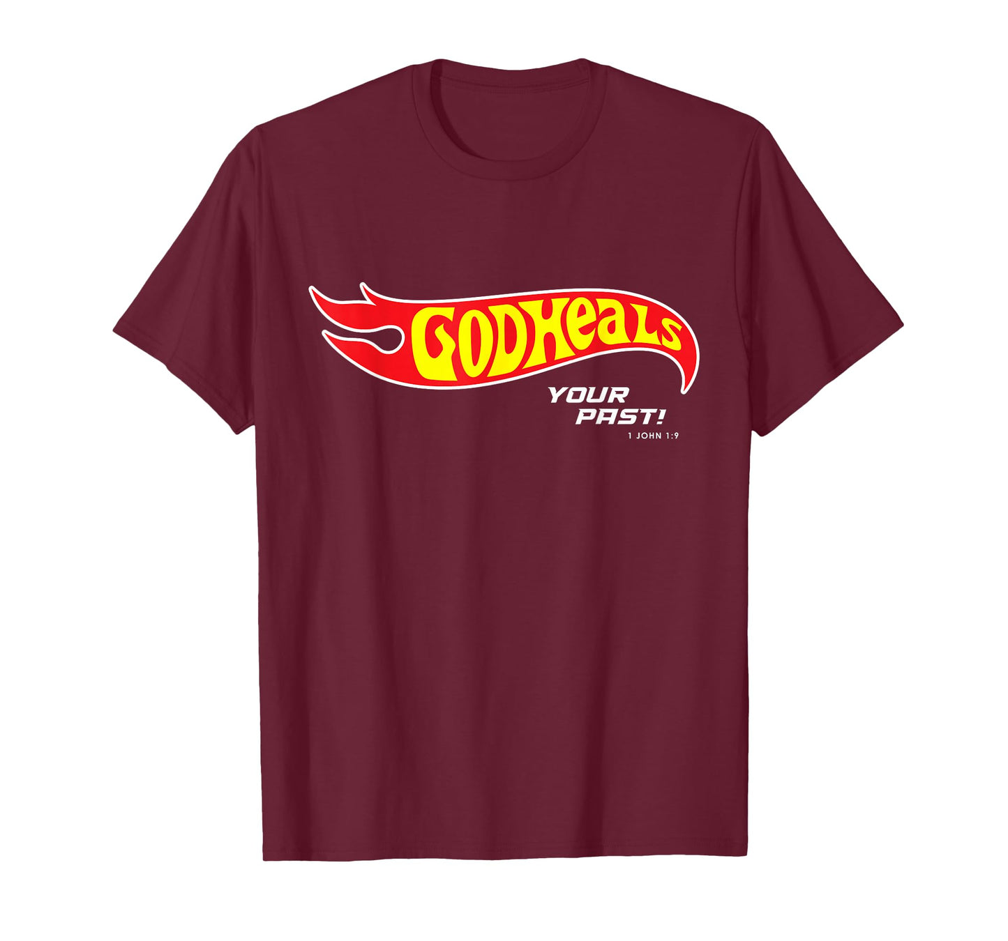 Christian Christmas gifts bible verse scriptures God Heals T-Shirt