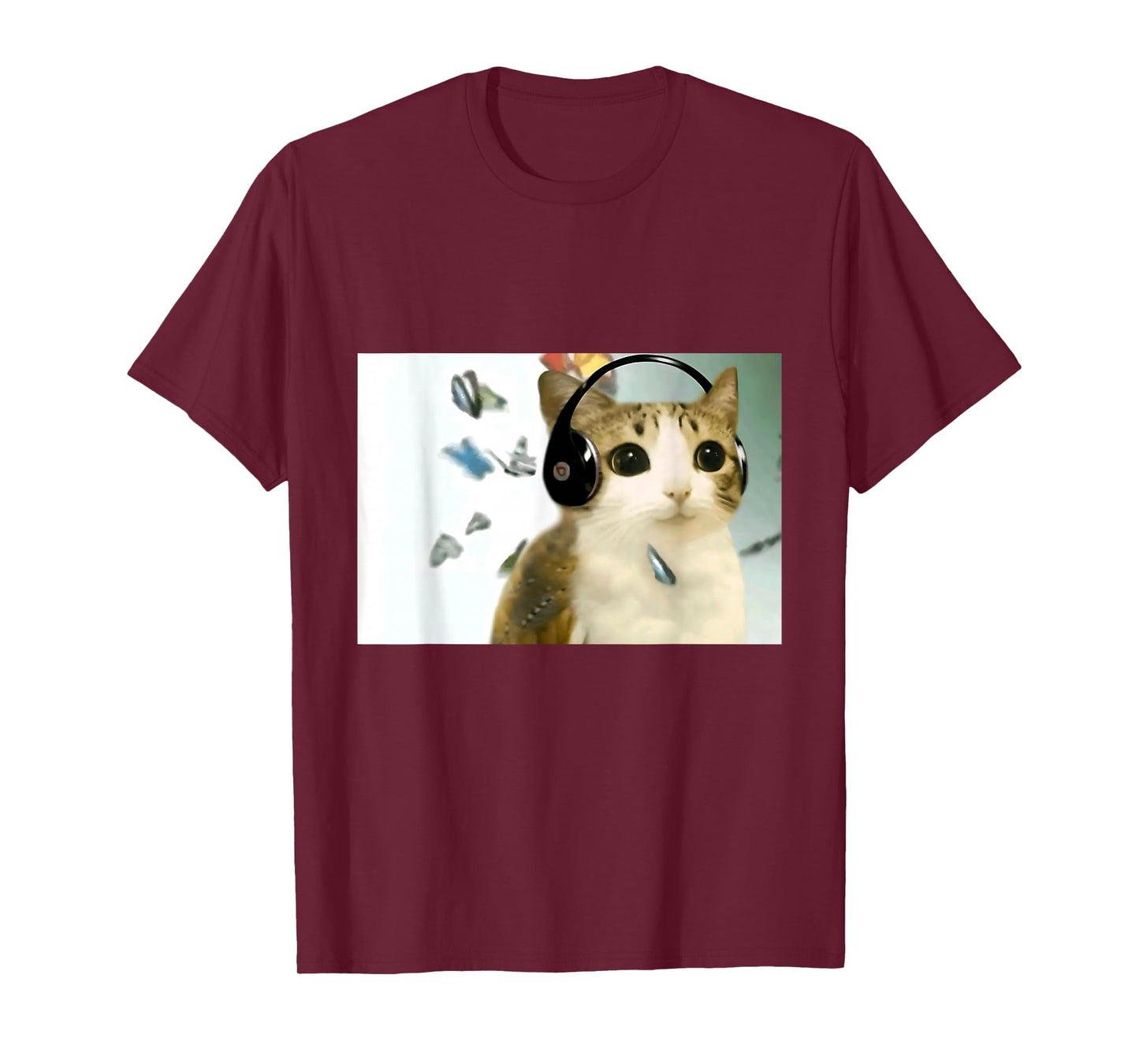 Cat Owl Funny Cursed Internet Trendy Meme Funny meowl Meme T-Shirt