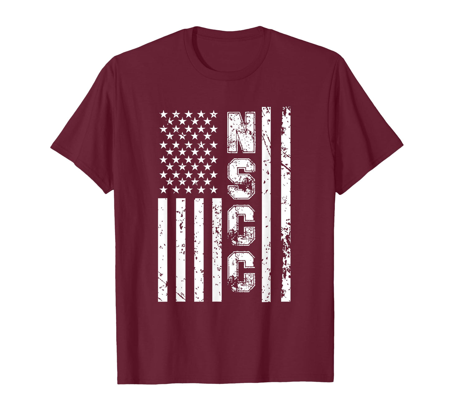NSCC United States Naval Sea Cadet Corps American Flag T-Shirt