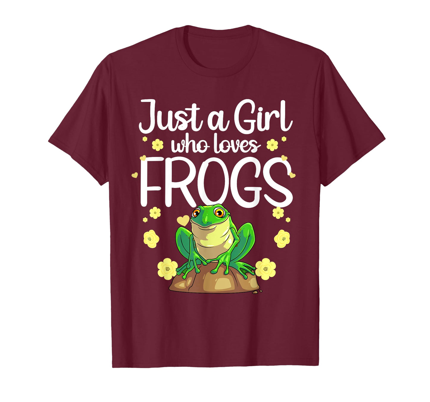 Cool Frog For Women Girls Kids Toad Frog Lovers Zookeeper T-Shirt