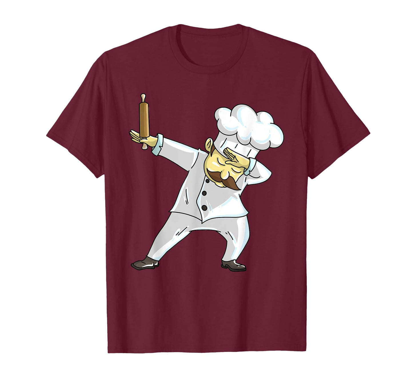 Cute Dabbing Chef | Funny Dab Dance Pastry Cook Food Gift T-Shirt
