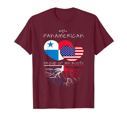Panama USA Proud of Both Countries Panamerican T-Shirt