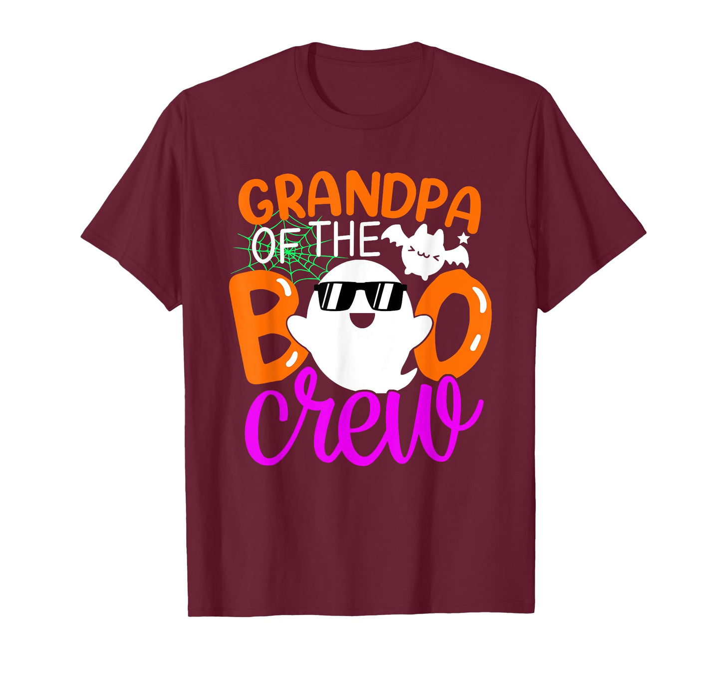 Grandpa Of The Boo Crew Shirt Halloween Family Matching T-Shirt