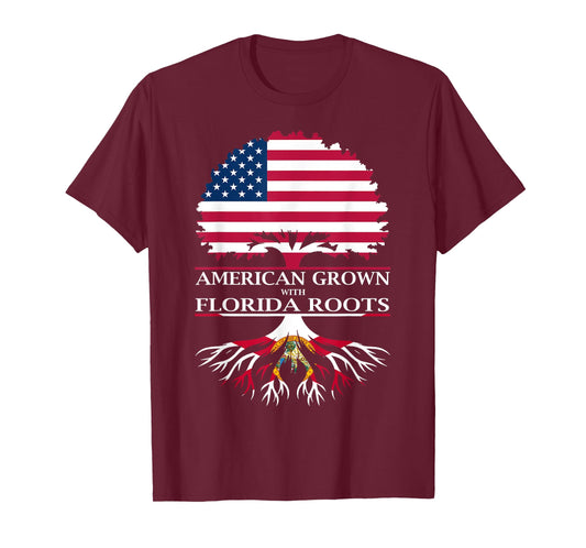 American Grown with Florida Roots T-Shirt