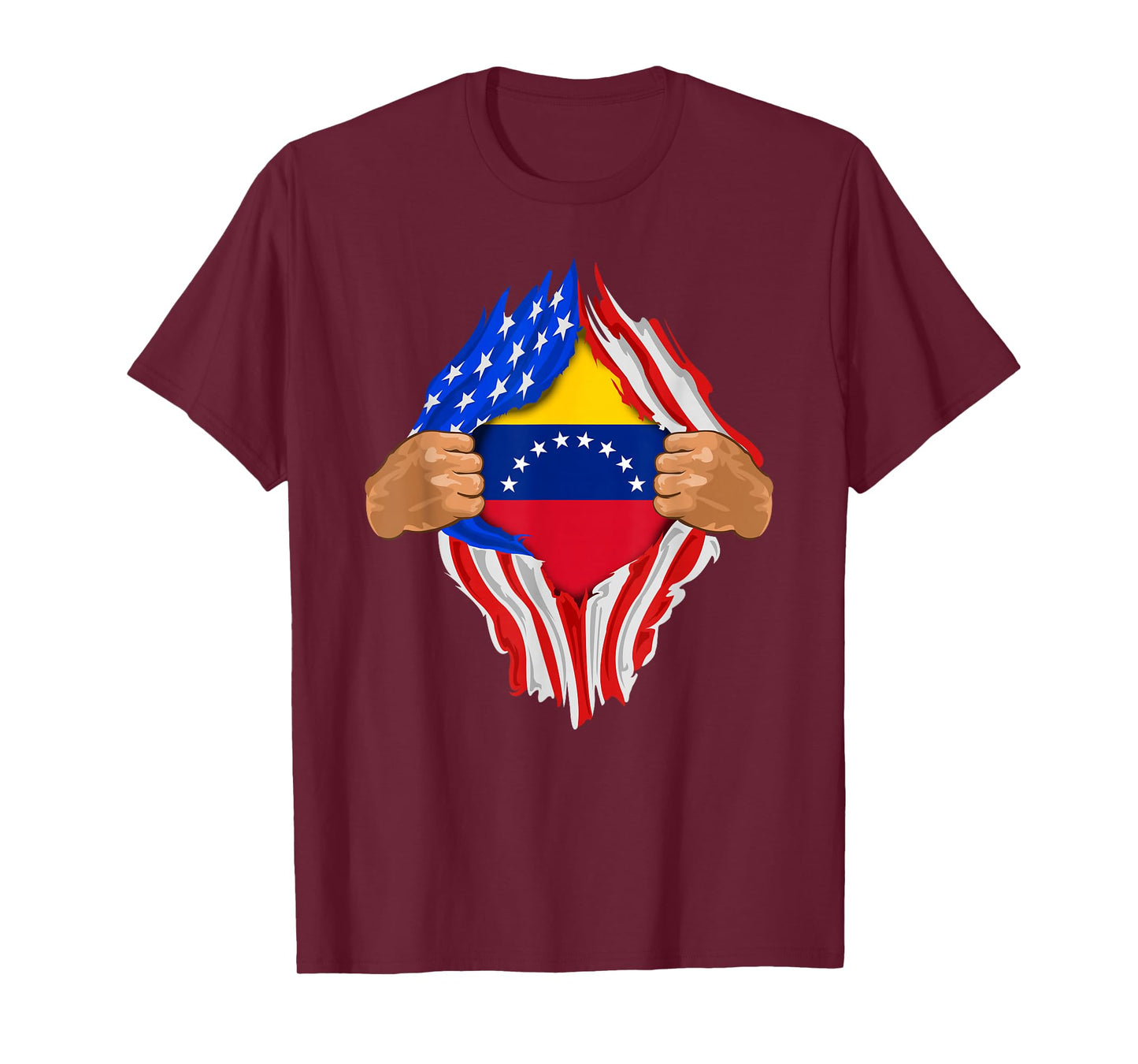 Venezuelan Blood Inside Me T-Shirt | Venezuela Flag Gift T-Shirt