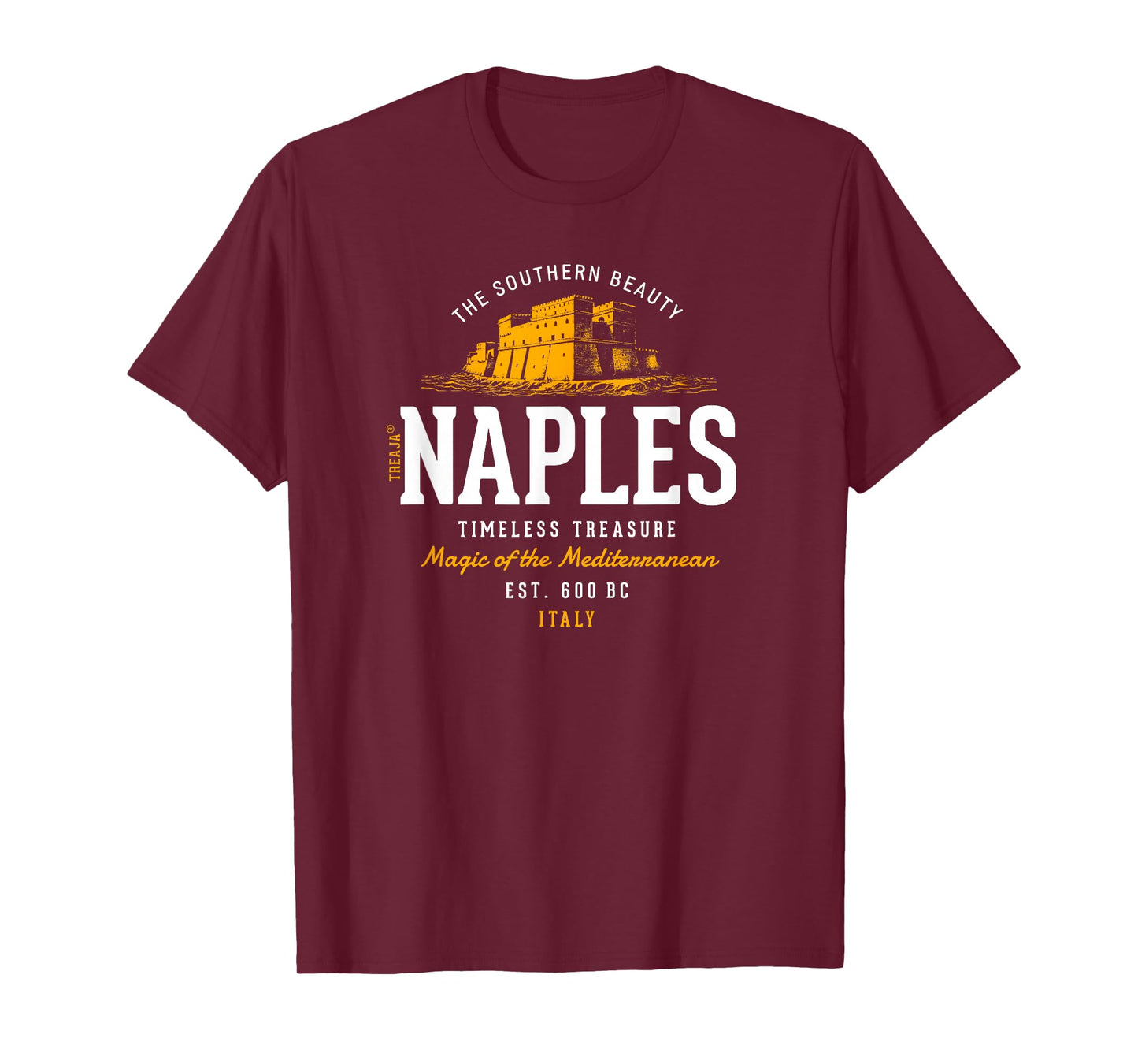 Italy Vintage Styled Retro Naples T-Shirt