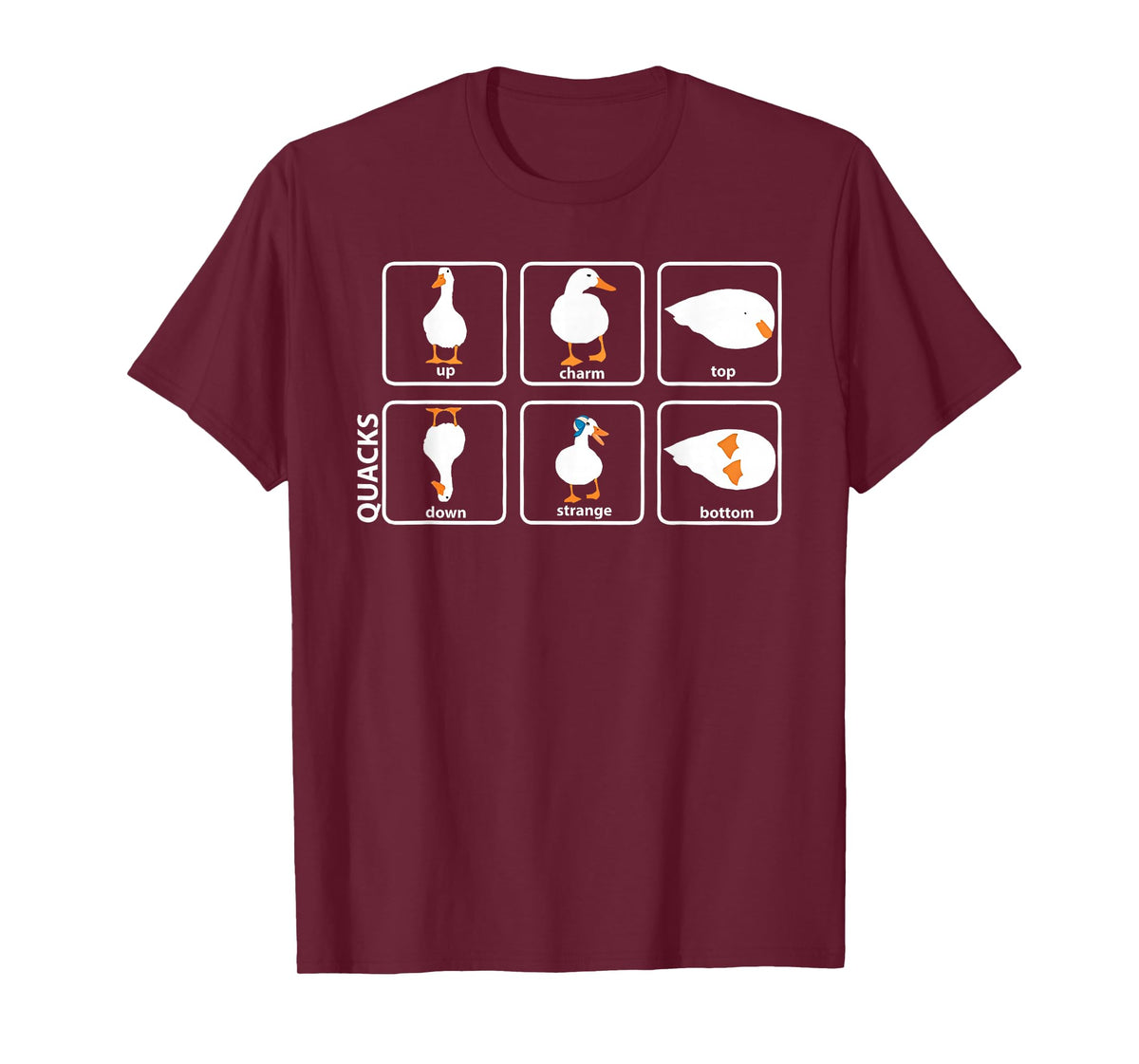 Funny Physics Pun Duck Teacher Science Math T-Shirt