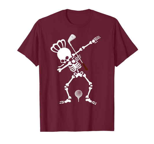 Queen Skeleton Dabbing Golf T-Shirt