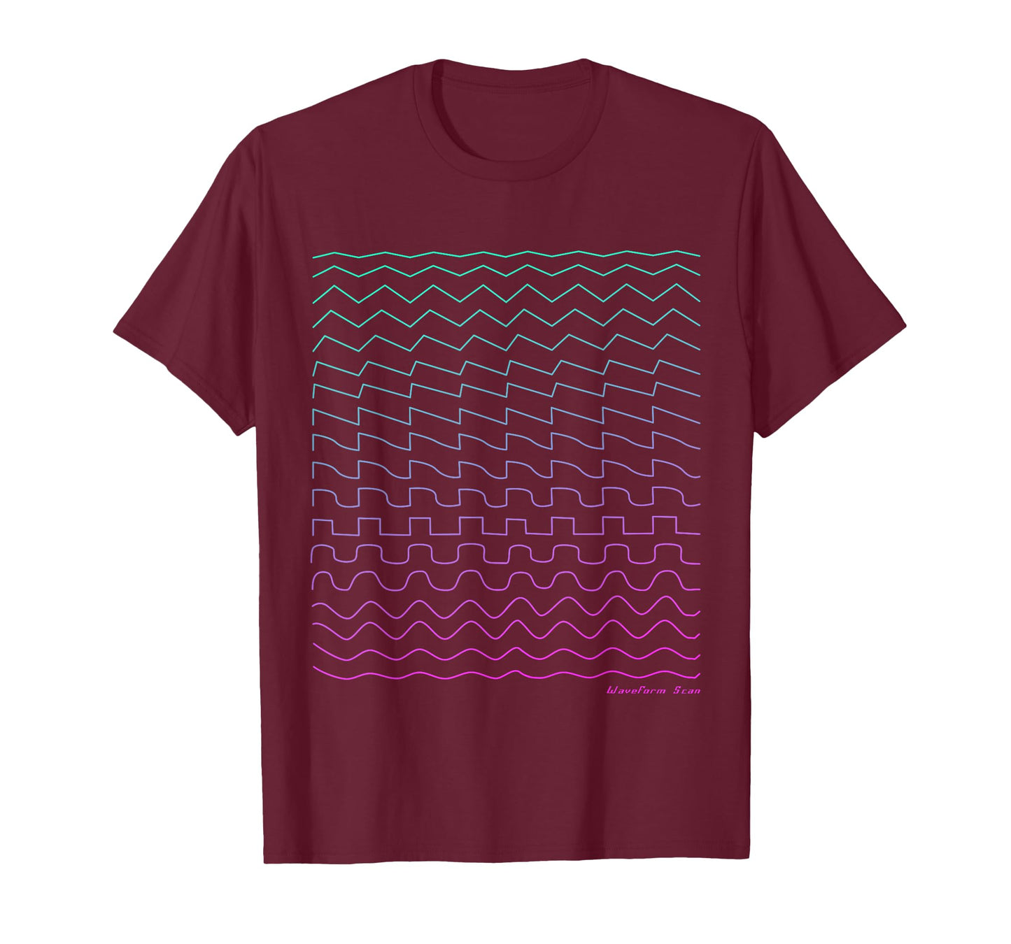 Synthesizer Waveform T-Shirt
