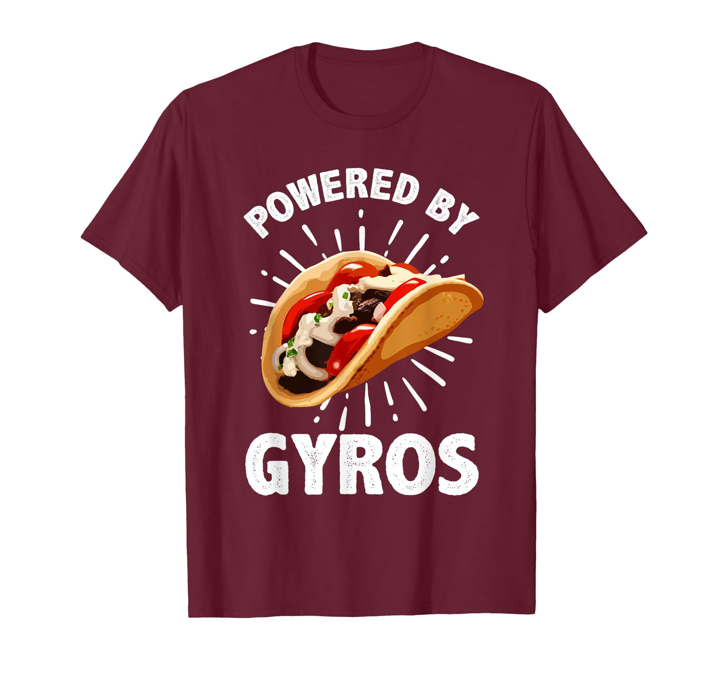 Cool Gyro For Men Women Gyros Greek Food Kebab Meat Lovers T-Shirt