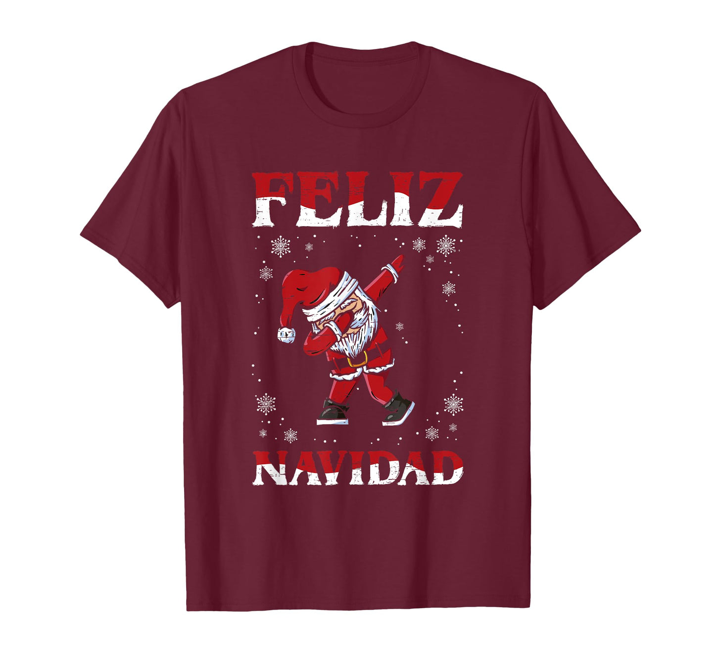 Feliz Navidad Dab Santa Claus Dabbing Christmas Time T-Shirt