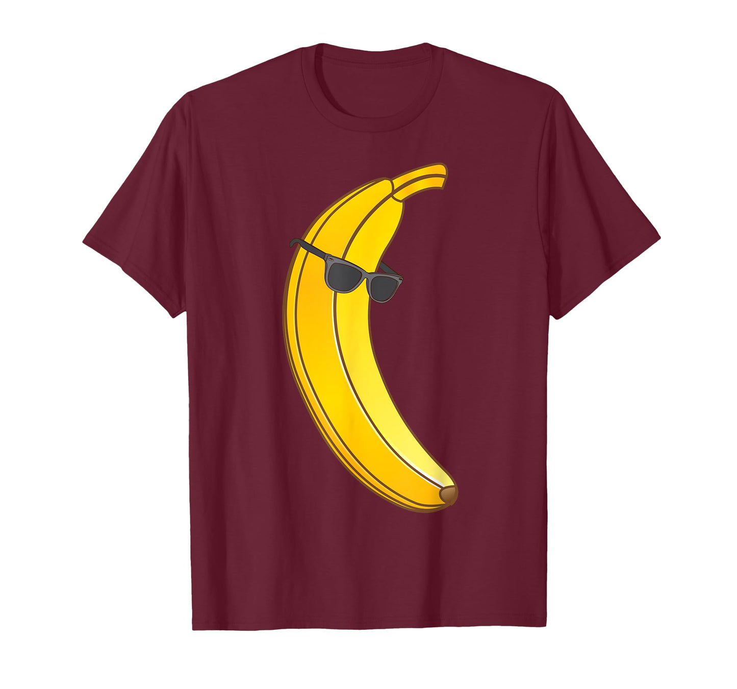 Cool Banana Wearing Sunglasses | Funny Fruit Eyewear Gift T-Shirt