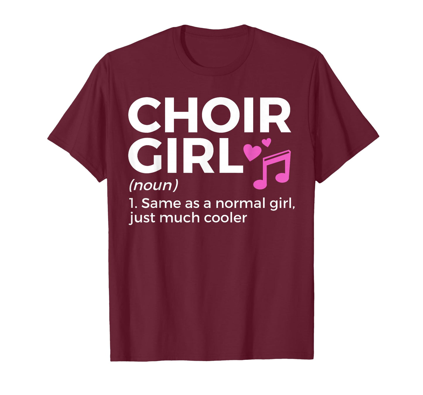 Choir Girl Definition Singing T-Shirt