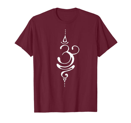 Ancient Sanskrit Symbol for Breathe Inspiration Om Yoga T-Shirt
