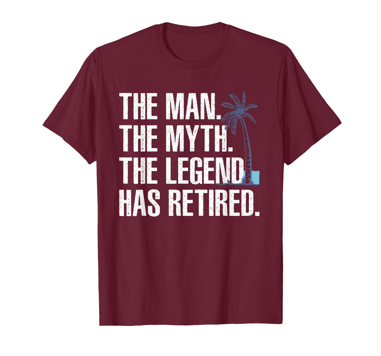 Cool Retirement For Men Grandpa Dad Retired Man Myth Legend T-Shirt