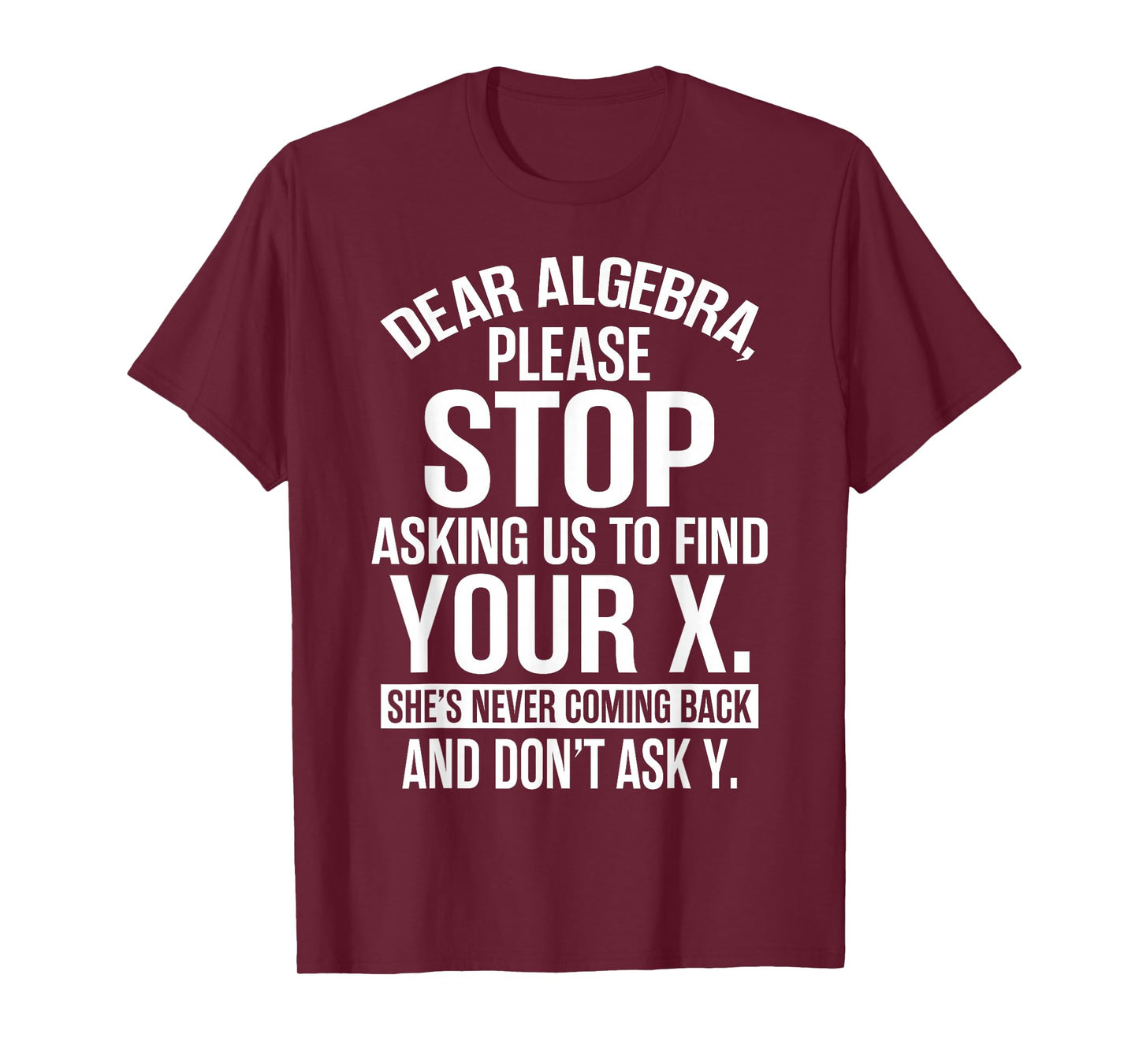 Complicated Math Apparel - Awesome Funny Algebra Design T-Shirt Small