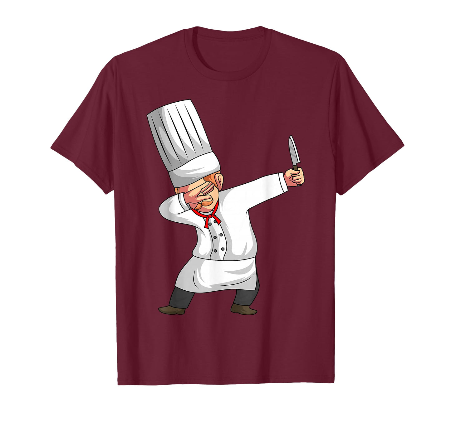 Chef Dabbing Chief Cook Culinary Sous-Chef Cuisine Kitchen T-Shirt