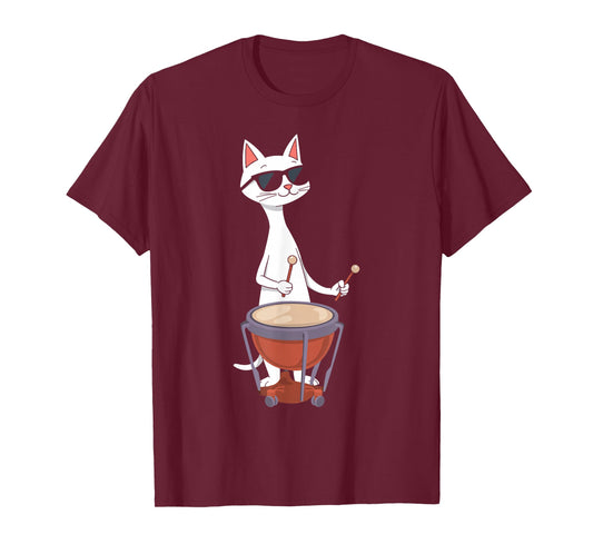 Timpanist Kettle Drum Player Musician Percussiontimpani T-Shirt