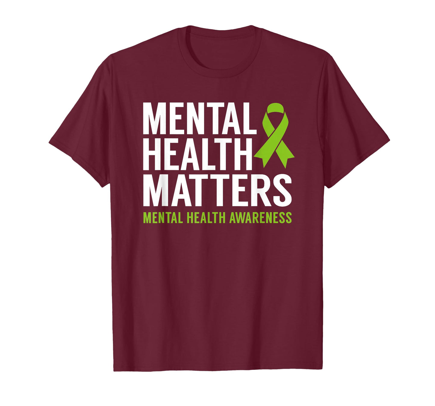 Mental Health Matters Men Women Kids Mental Health Awareness T-Shirt