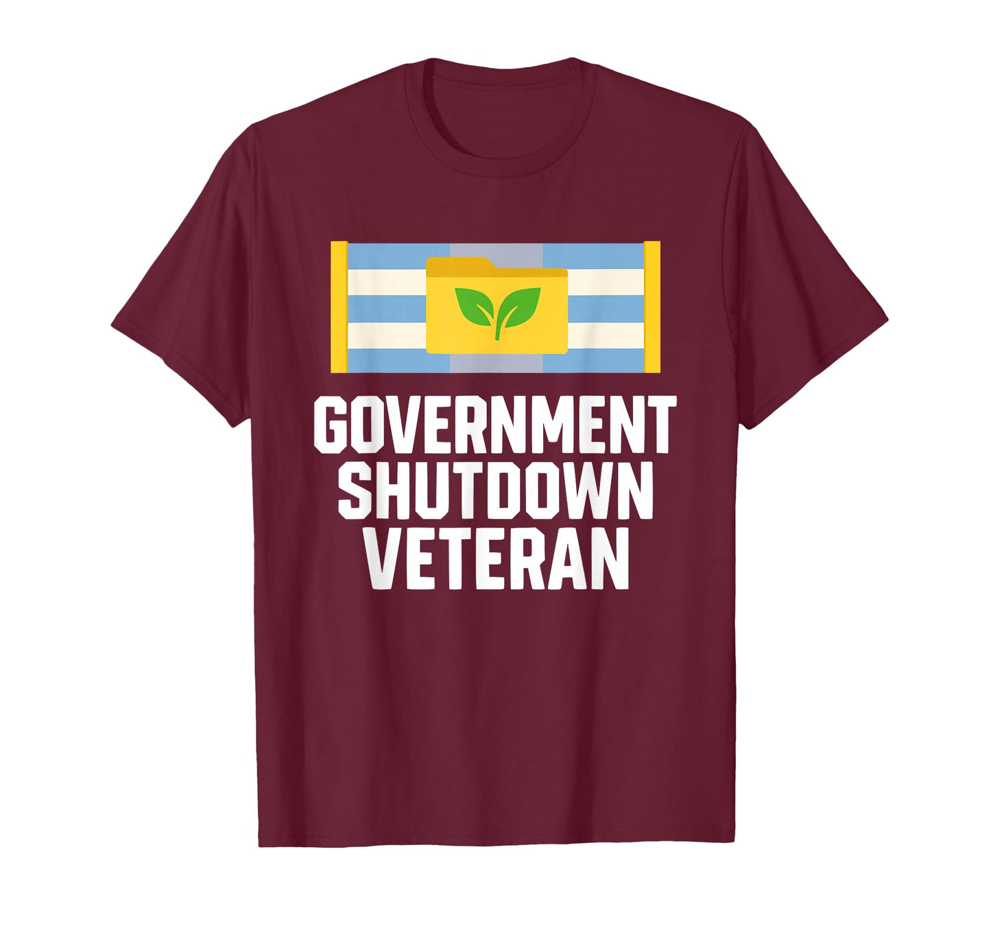 Retro Vintage Government Shutdown Veteran T-Shirt