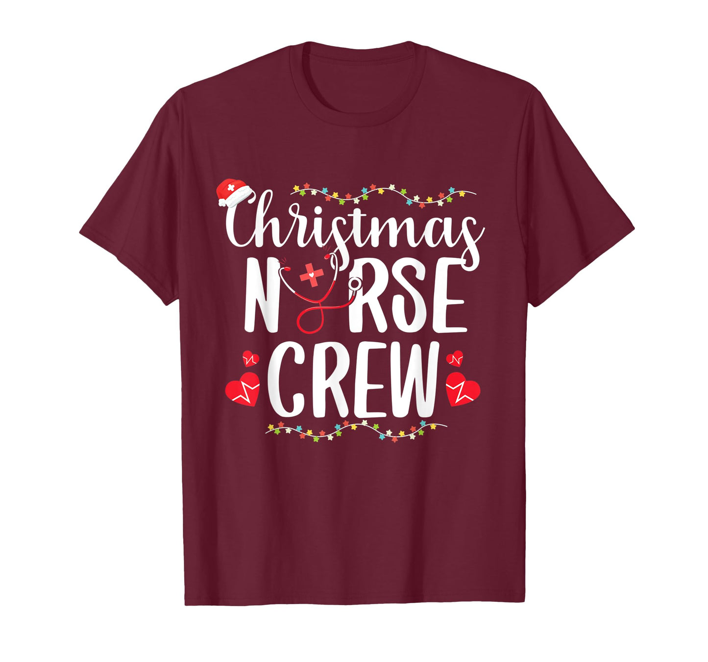 Christmas Nurse Nursing School RN Nurse Practitioner Gift T-Shirt
