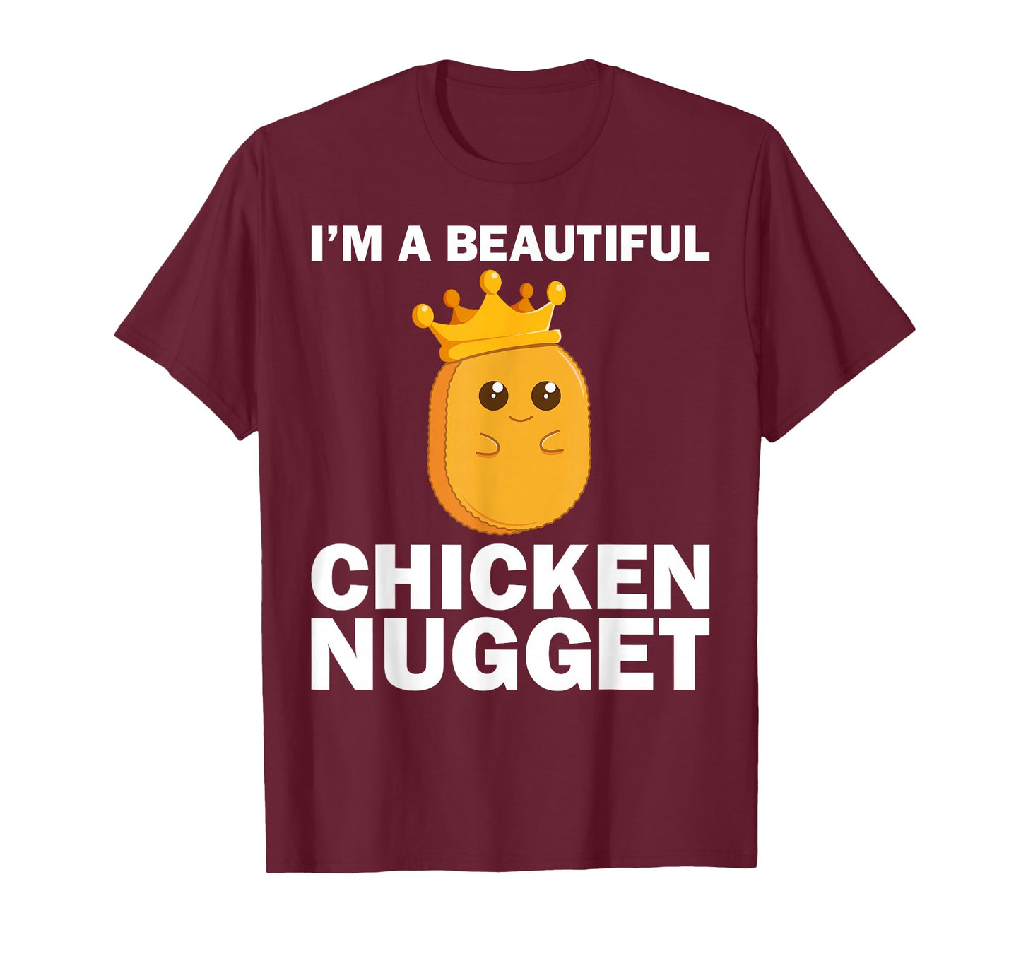 Cute Chicken Nugget Art For Women Girls Chicken Nugget Lover T-Shirt