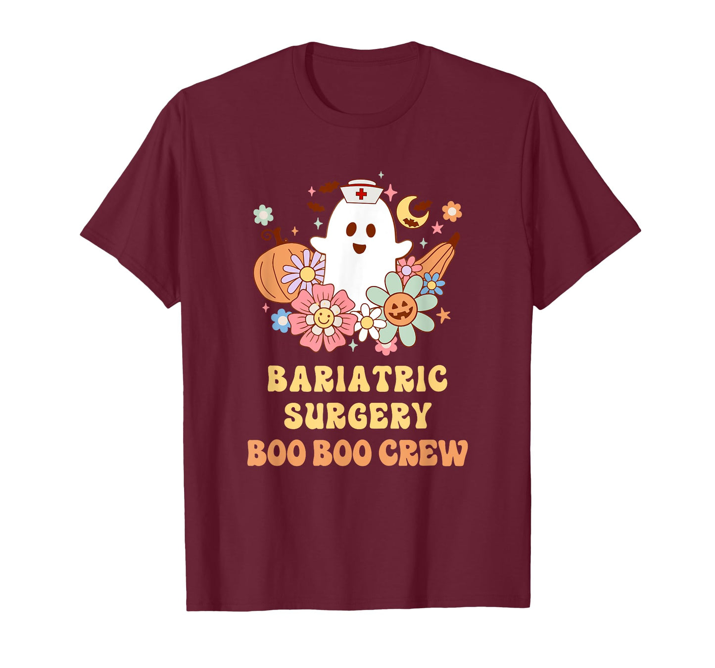Bariatric Surgery Boo Boo Crew Nurse Halloween T-Shirt
