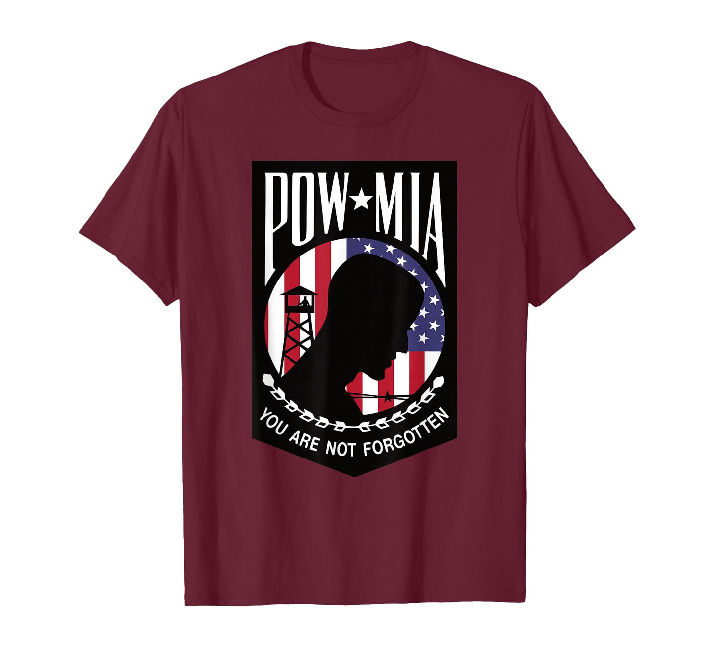 Pow Mia USA Flag You are not Forgotten T-Shirt