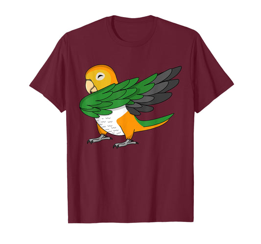 Dabbing Parrot I Funny White-bellied Caique T-Shirt