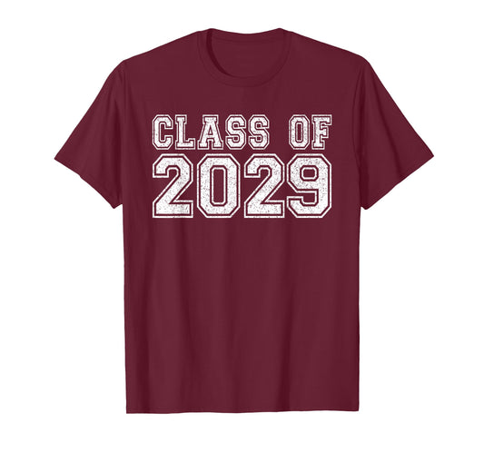 Class Of 2029 Graduate Shirts for Men Women Funny Graduation T-Shirt