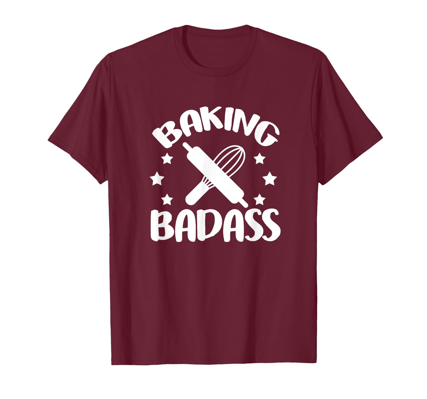 Baker Funny Baking Badass T-Shirt