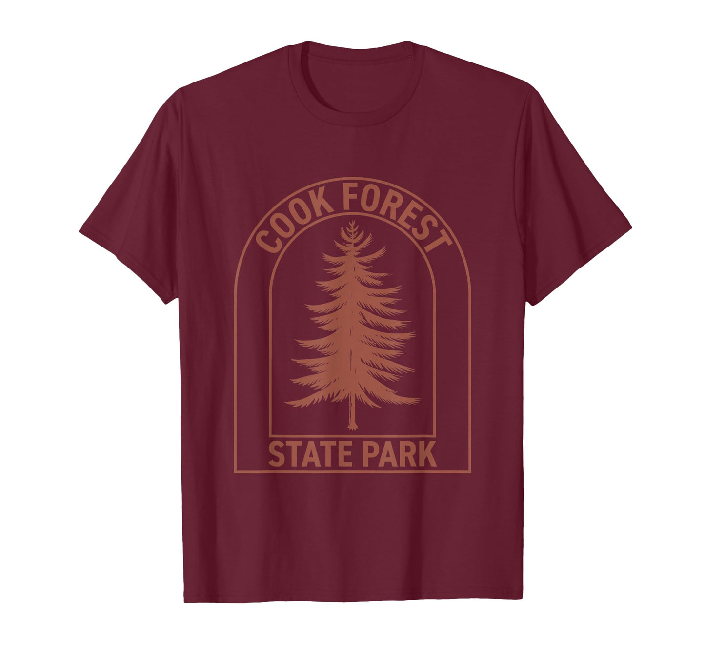 Cook Forest State Park Pennsylvania Vintage Tree T-Shirt