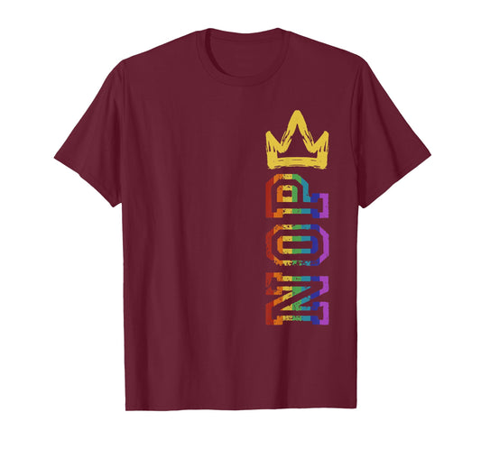 Retro No Kings Nope Protest Sign Shirt for Men Women T-Shirt