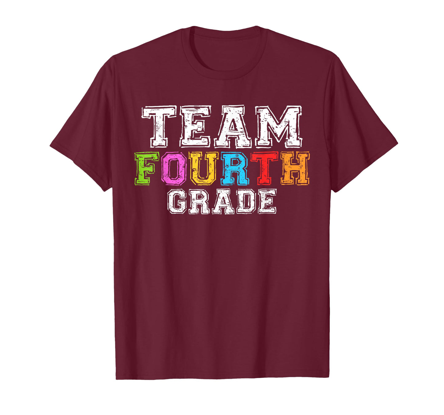 Team Fourth Grade Shirt 4th Grade Boy Girl Student Teacher T-Shirt