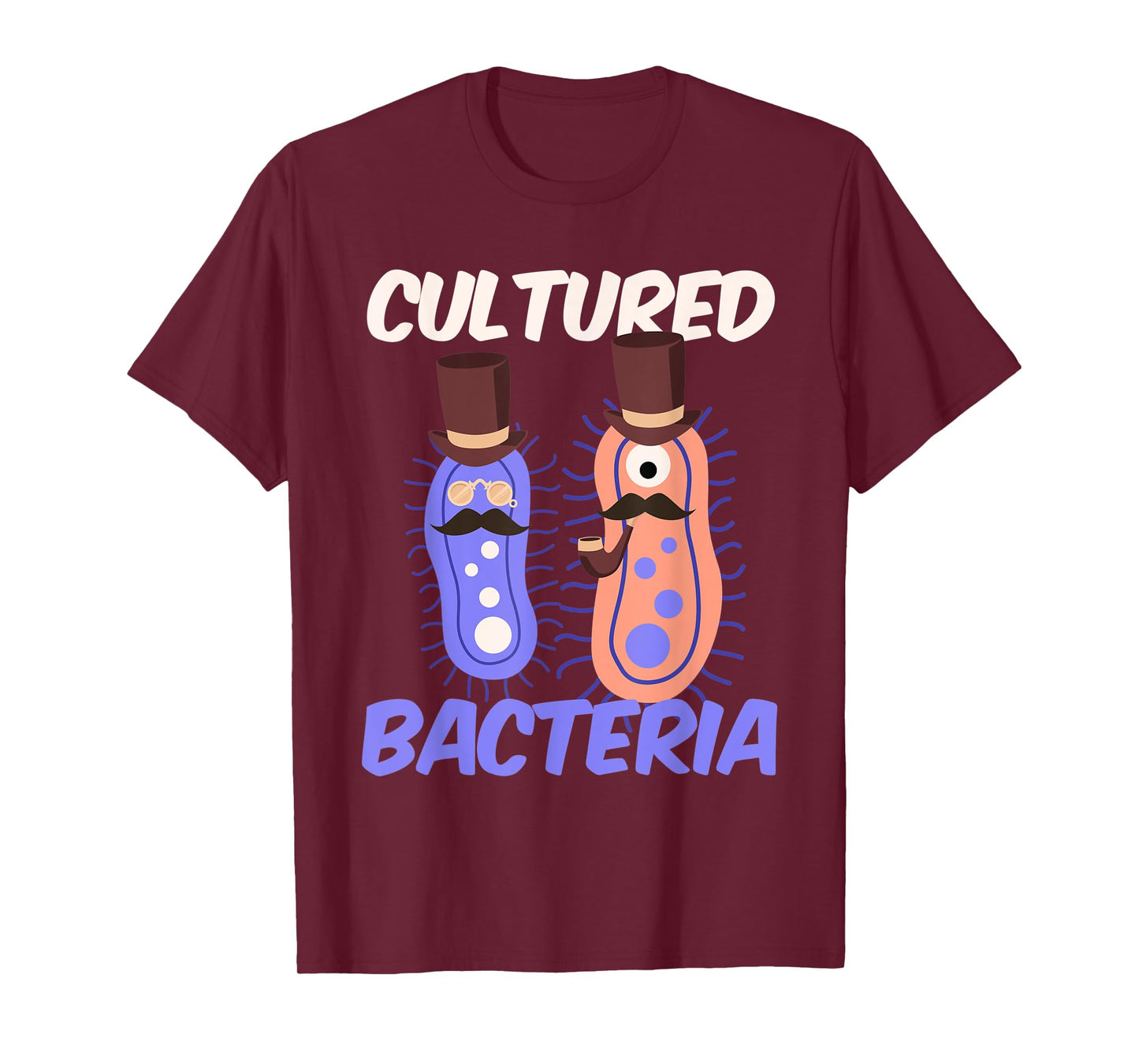 Cultured Bacteria I Microbiology Chemistry Petri Dish Labor T-Shirt