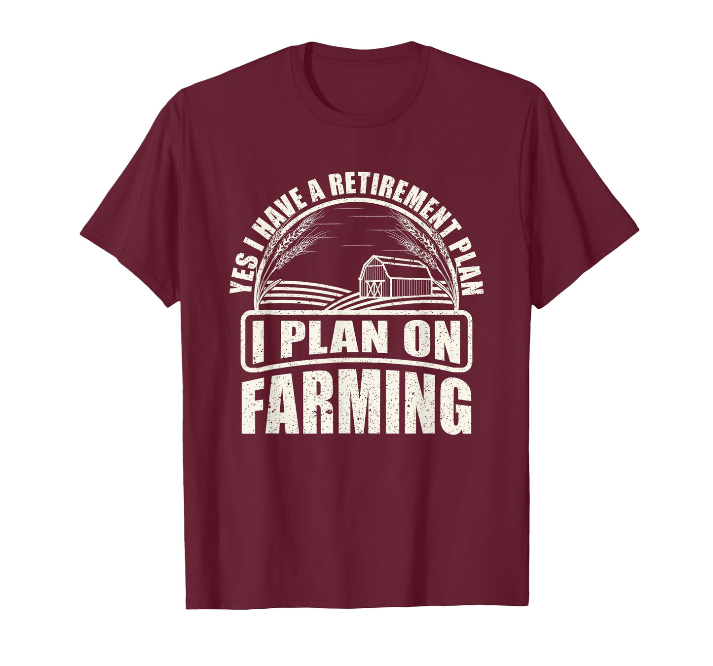 Agriculture Tractor Retirement Gift Farmer T-Shirt
