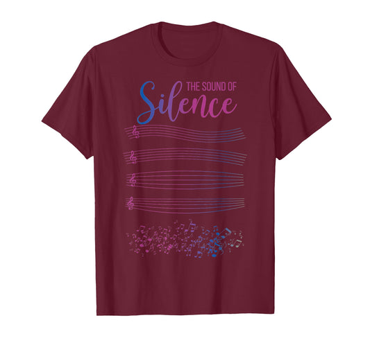For Marching Band Or Orchestra - The Sound Of Silence T-Shirt