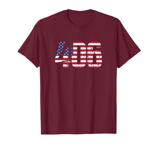 406 Montana Area Code T-Shirt