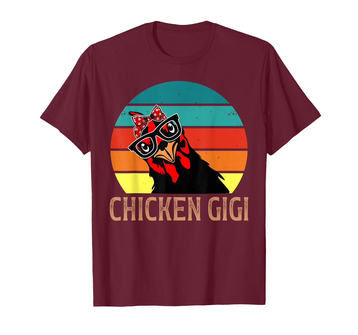Chicken Gigi Retro Chicken Owner Chicken Farmer T-Shirt