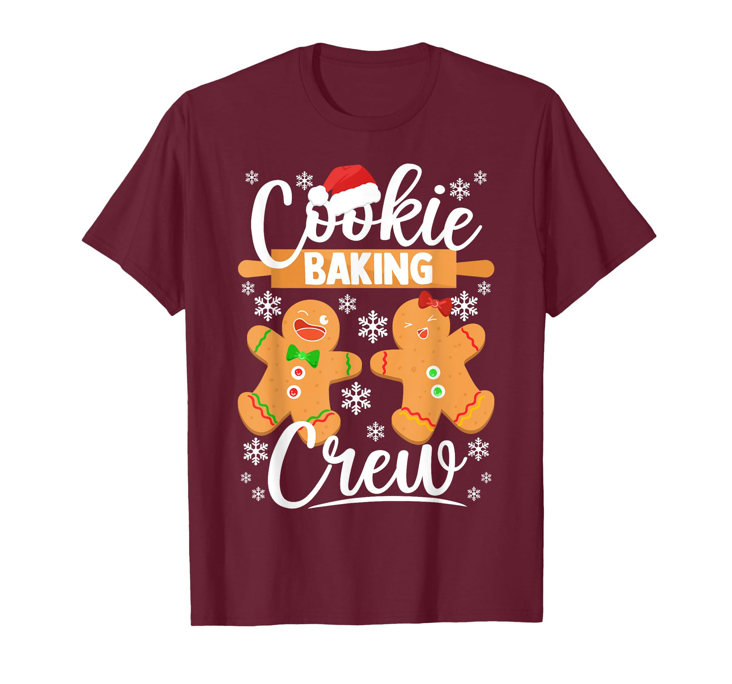 Cookie Baking Crew Shirt Gingerbread Christmas Baking T-Shirt
