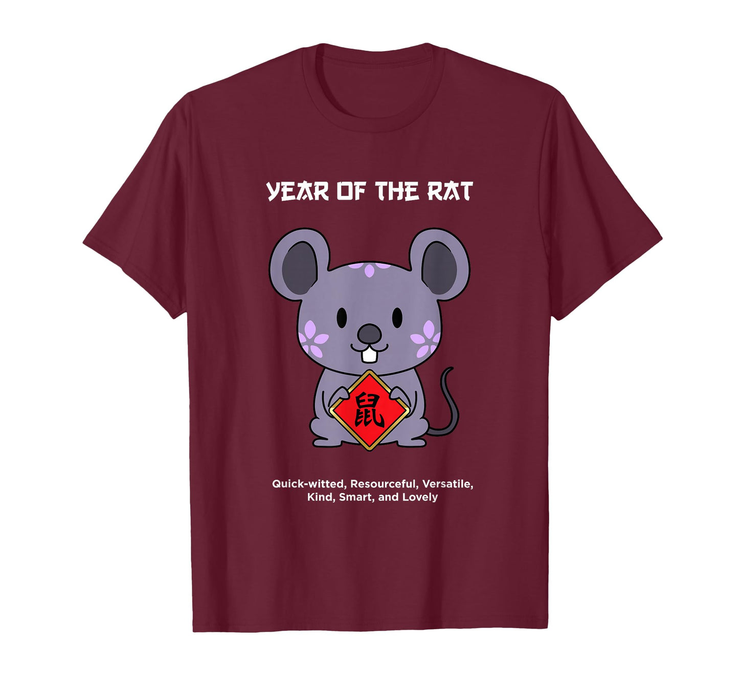 Year of The Rat, Chinese Zodiac, Lunar new year T-Shirt