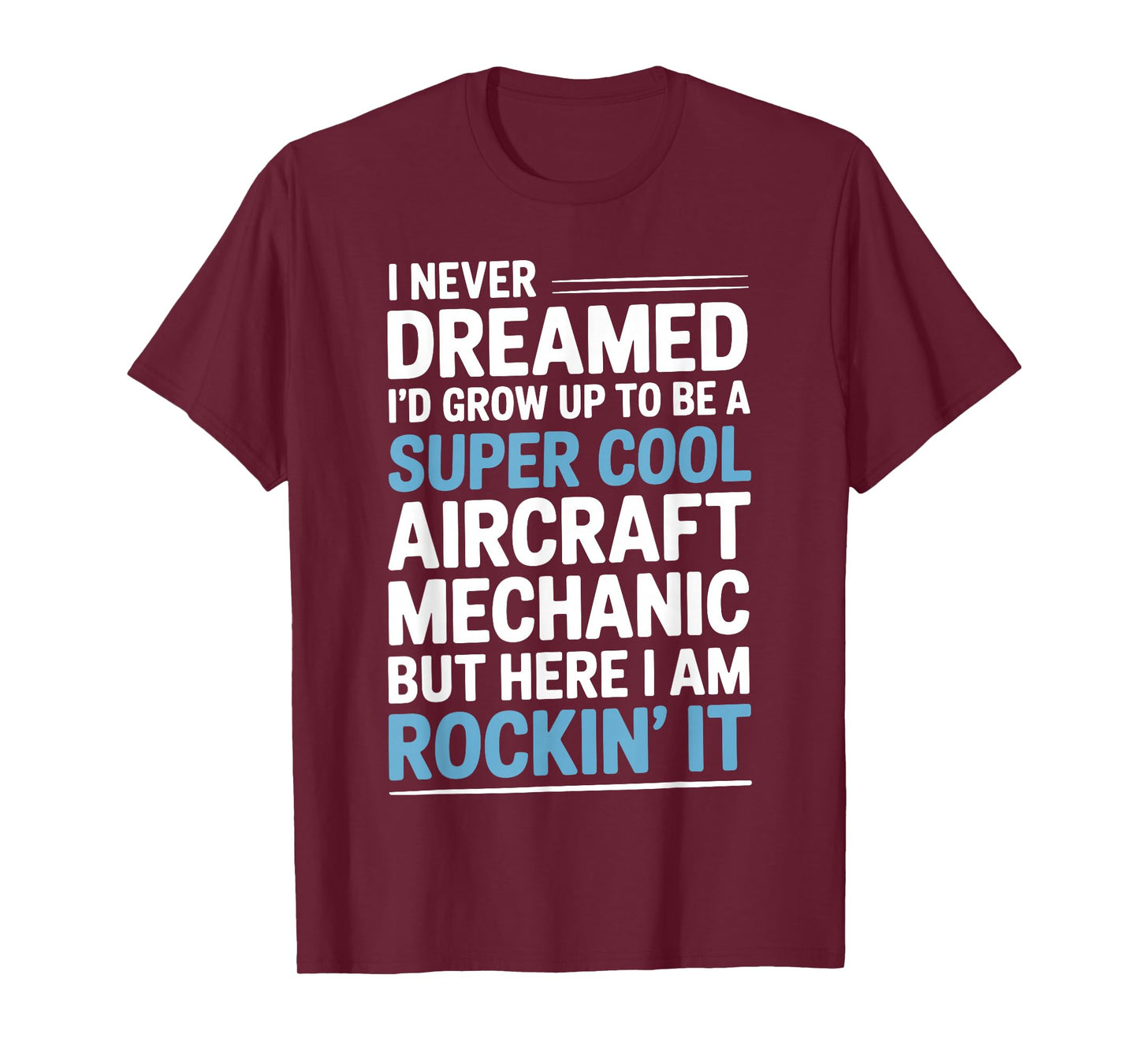 Cool Aircraft Mechanic Art for Men Women Aircraft Technician T-Shirt