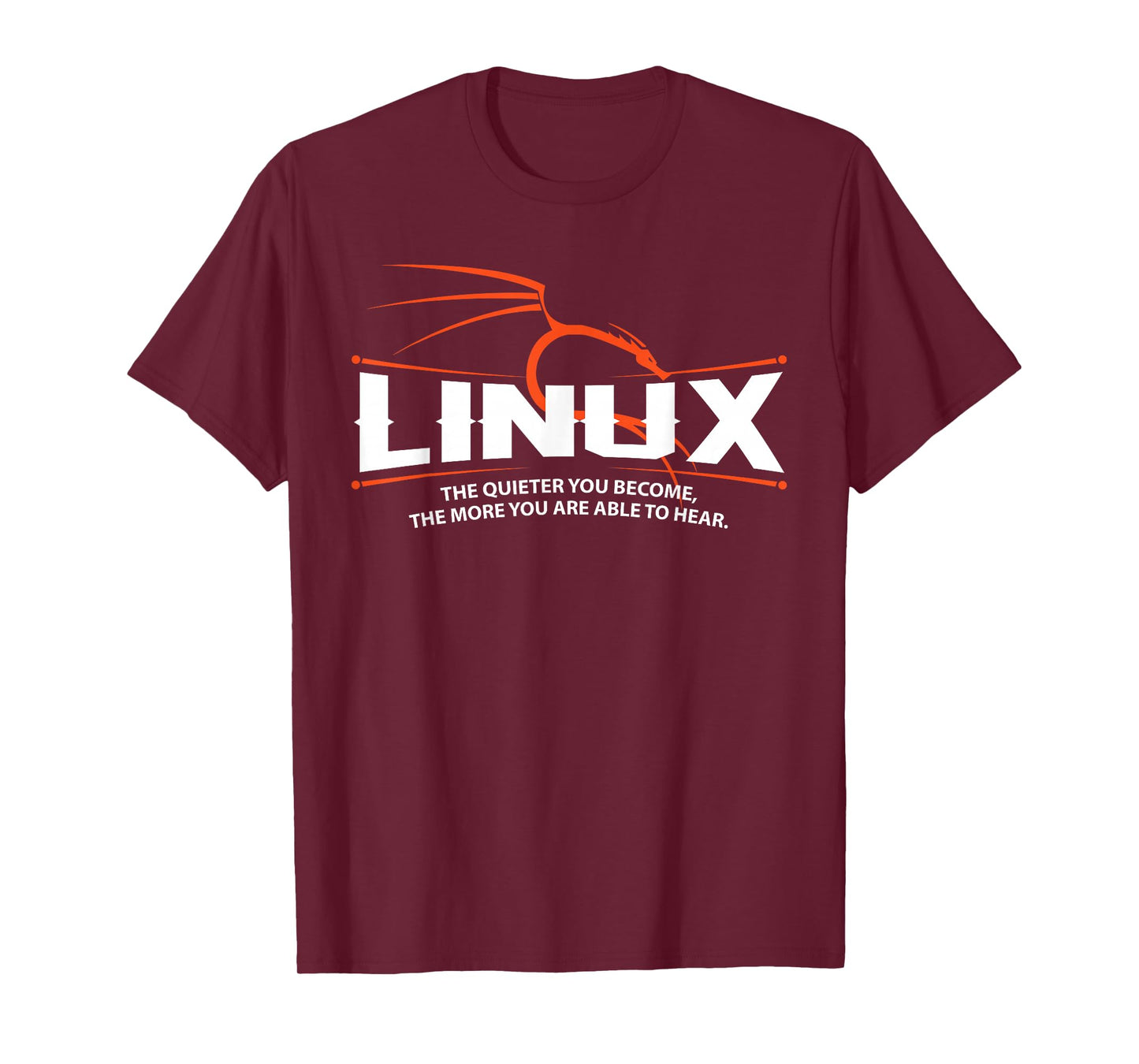 Backtrack Kali Linux Dragon and Tagline T-Shirt