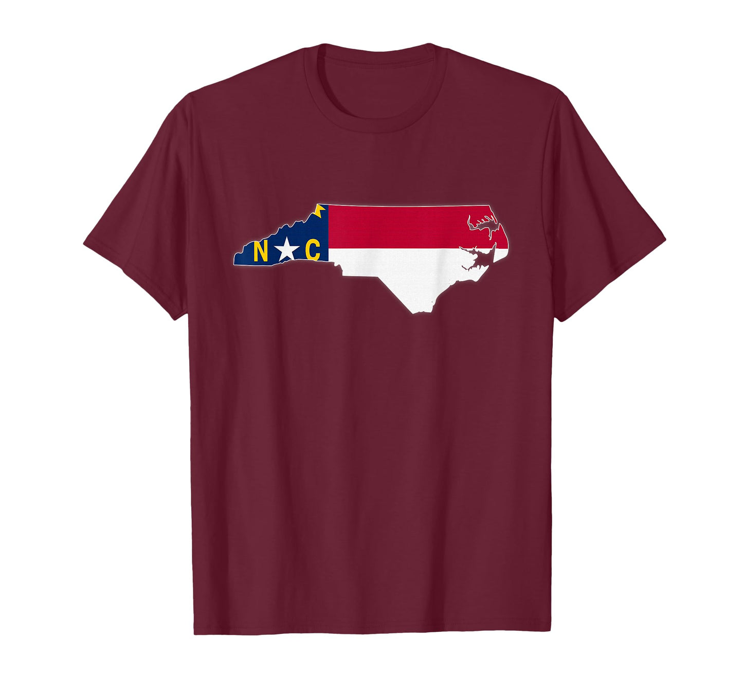 NORTH CAROLINA STATE MAP NORTH CAROLINA NC Flag Roots Gift T-Shirt