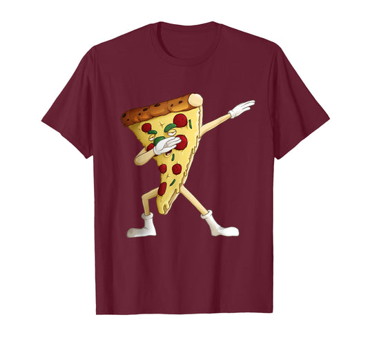 Cool Dabbing Pizza | Funny Italian Pie Hip-Hop Dancer Gift T-Shirt