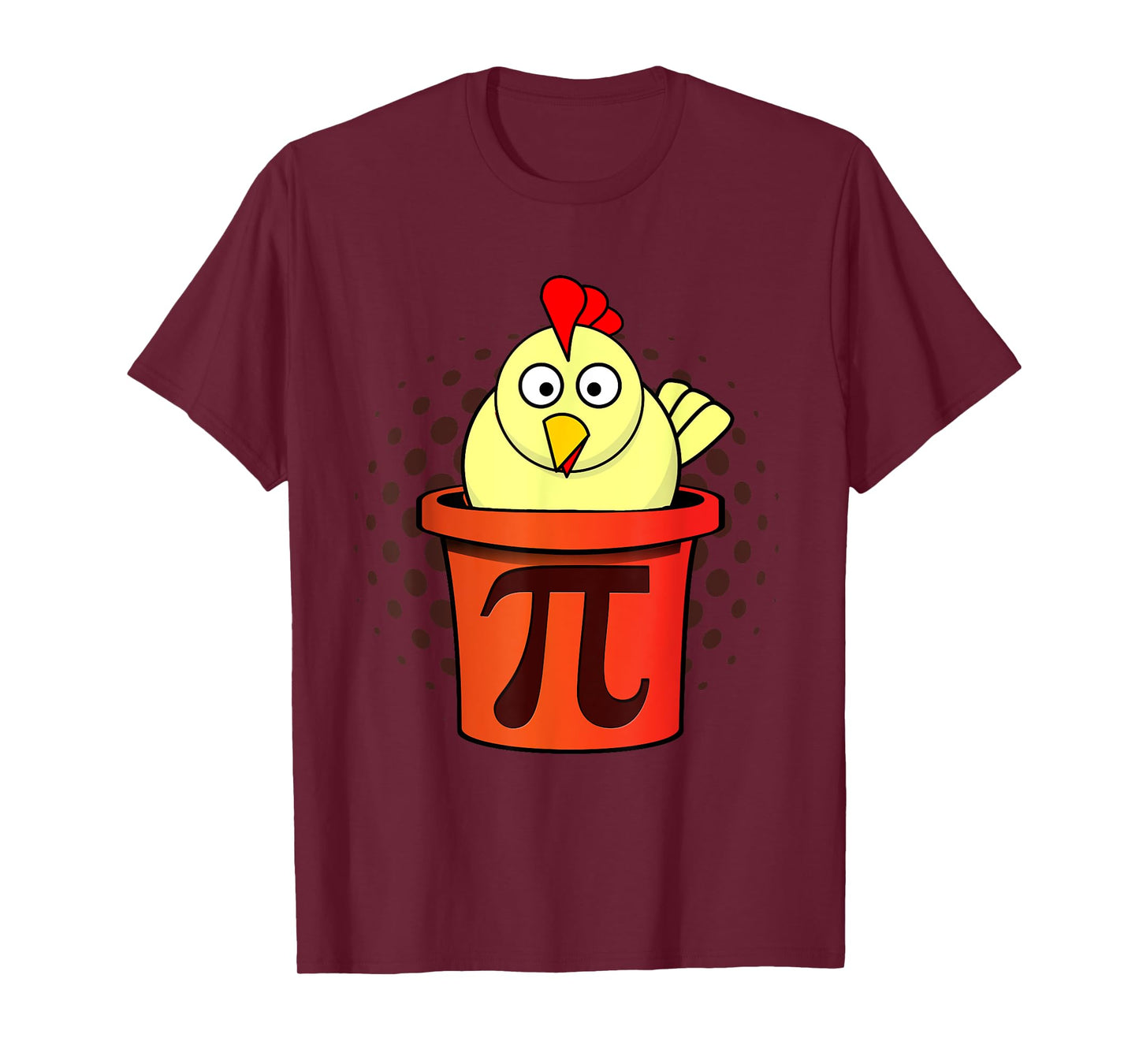 Chicken Pot Pie - Chicken Pot Pi Funny Math Joke T-Shirt